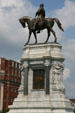 Robert E. Lee commander of Army of Northern Virginia monument by J.A.C. Mercie on Monument Ave. Richmond, VA.