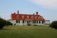 Dr. Richard Eppes house of Appomattox Plantation in Hopewell run by National Park Service. Hopewell, VA