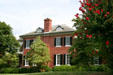 Brick house at City Point Square. Hopewell, VA.