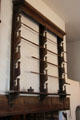 Collection of spits in kitchen at Mt Vernon. Washington, VA.