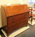 Slant-front desk from Bennington, VT at Bennington Museum. Bennington, VT.
