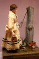 Automaton in form of woman pumping water from France at Shelburne Museum. Shelburne, VT.