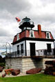 Colchester Reef Lighthouse at Shelburne Museum. Shelburne, VT.
