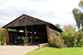 Covered bridge by George W. Holmes at Shelburne Museum. Shelburne, VT.
