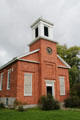Meeting house from Charlotte, VT at Shelburne Museum. Shelburne, VT.