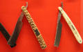 Straight razor collection at Shelburne Museum. Shelburne, VT.