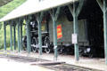 Central Vermont steam locomotive 220 by American Locomotive Co. of Schenectady, NY at Shelburne Museum. Shelburne, VT.
