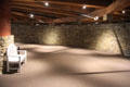 Interior of Round Barn at Shelburne Museum. Shelburne, VT.