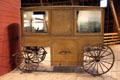 Popcorn wagon by Keator & Wells of Cortland, NY in Round Barn at Shelburne Museum. Shelburne, VT.