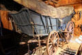 Conestoga freight wagon by A. Griffith & Peter Criley of Chester County, PA at Shelburne Museum. Shelburne, VT.