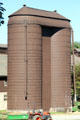 Silos at Billings Farm & Museum. Woodstock, VT.