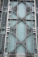 Details of Art Deco screen on entrance of Seattle Asian Art Museum. Seattle, WA.