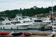 Yacht marina on Lake Union. Seattle, WA.