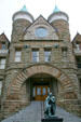 Entrance facade of Old County Courthouse now Washington Department of Education. Olympia, WA.