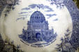 Plate with Administration Building of Chicago World's Fair at Columbus Museum. Columbus, WI.