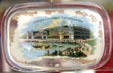 Paperweight with Woman's Building of World's Columbian Exposition at Columbus Museum. Columbus, WI.