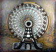 Ferris Wheel puzzle from Chicago World's Fair at Columbus Museum. Columbus, WI.