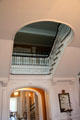 Arched entry portal at West Virginia Governor's Mansion. Charleston, WV.