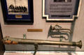 Bugle & 15th C Spanish canon captured during Spanish American War at West Virginia State Museum. Charleston, WV.