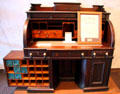 Unique mechanical desk acquired by John P. Hale , co-founder of WV State Museum at West Virginia State Museum. Charleston, WV.