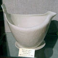 Bowl & saucer by McNicol China of Clarksburg Harrison Co., WV at West Virginia State Museum. Charleston, WV.