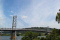 Fort Steuben Bridge over Ohio River just north of US Highway 22 Bridge. WV.