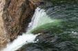 Yellowstone River flows over Lower Falls in Grand Canyon of Yellowstone National Park. WY