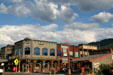 Streetscape of Jackson. Jackson, WY.
