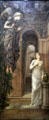 Annunciation painting by Edward Burne-Jones at Lady Lever Art Gallery. Liverpool, England.