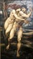 Tree of Forgiveness painting by Edward Burne-Jones at Lady Lever Art Gallery. Liverpool, England.