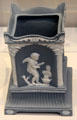 Wedgwood blue jasper flower pot at Lady Lever Art Gallery. Liverpool, England.