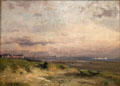 View of Mersey Estuary at Waterloo painting by Toussaint Gabriel Loppé at Walker Art Gallery. Liverpool, England.