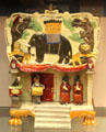 Earthenware 'Polito's Menagerie' from Staffordshire at Walker Art Gallery. Liverpool, England.