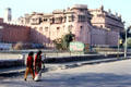 Fortified palace in Bikaner. India.