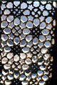 Delicately carved window of Amber Palace in Jaipur. India.