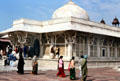 White stone Mosque at Fatehpur Sikri. India.
